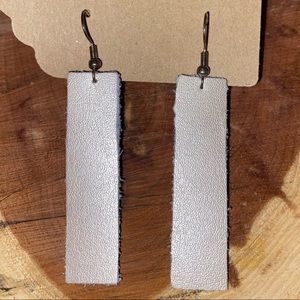 Handmade Genuine Leather Earrings